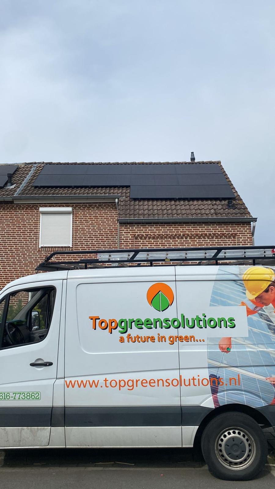 Zonne-installatie Werk